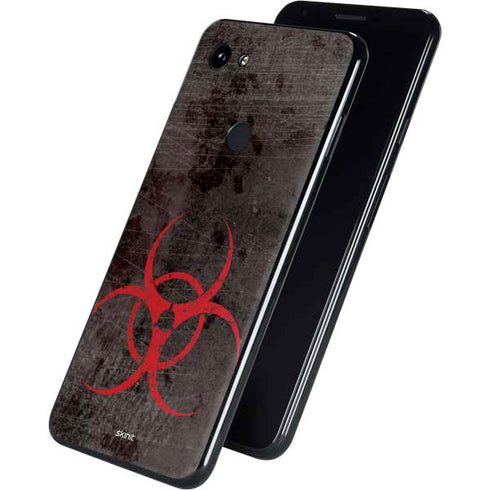 Biohazard Red Google Pixel 3a XL Skin
